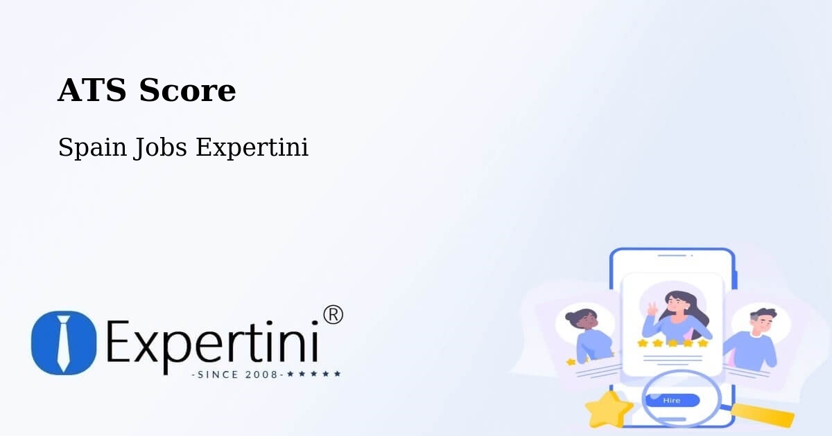Resume ATS Score & Job Description Match Tool – Borja - Spain Jobs Expertini